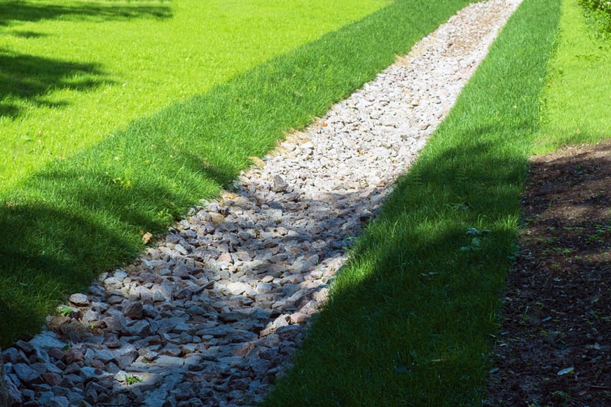 French drain is a type of "farm drainage" 